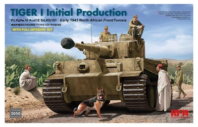 Збірна модель 1/35 Танк Tiger I Початкове виробництво RFM RM-5050