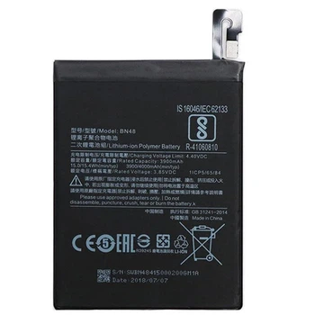 Акумулятор для Xiaomi Redmi Note 6 Pro M1806E7TG M1806E7TH M1806E7TI, BN48, 4000mAh, PRC Китай