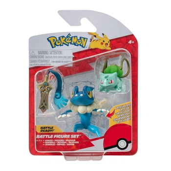 Набор игровых фигурок W19 - Хонэдж, Бульбазавр, Фрогадир Pokemon 000307563