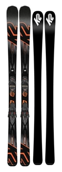 Лижі гірські комплект K2 IKONIC 84+M3 12 TCX LIGHT QUIKCLIK 177см Black/grey/orange (10C0006.242.1+10C1003.142.1)