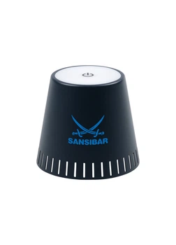 LED лампа аккумуляторная для бутылки 10,8х9 см синий Sansibar