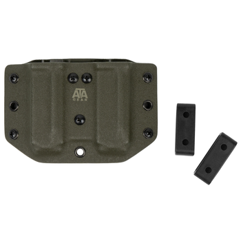 Паучер ATA Gear Double Pouch ver. 1 для магазину ПМ/ПМР/ПМ-Т 9mm Оливковий (143316)