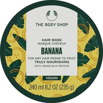 Маска для волосся "Банан" - The Body Shop Banana Truly Nourishing Hair Mask 240ml (1129360-31157470)