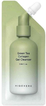 Гель для вмивання "Кологен & Зелений чай" - Hidehere Green Tea Collagen Gel Cleanser (міні) 25ml (1423826-30401603)
