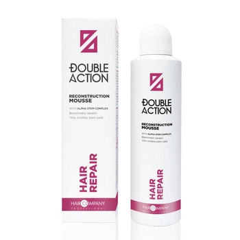 Восстанавливающий мусс для волос Hair Company Double Action Hair Repair Reconstruction Mousse 200 мл