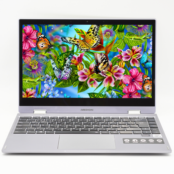 Ноутбук-планшет 14" Medion (Lenovo Group) S14405 Multi-Touch YOGA Intel Core i3-10110U RAM 8 ГБ SSD 256 ГБ Intel UHD Graphics підсвідка клавіатури б/в (3810)