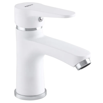 Змішувач для умивальника ZERIX PUD1 146 білий (ZX2797) kr