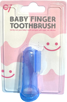 Зубная щетка для младенцев Ci medical Finger Brush из сверхмягкого безопасного силикона (4589898157950)