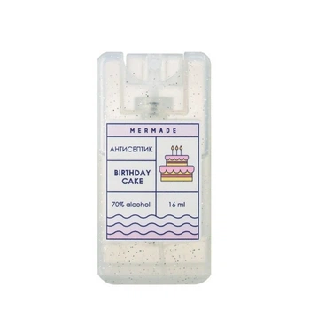 Антисептик-спрей для рук Mermade Birthday Cake, 16 мл (MRA0011S)