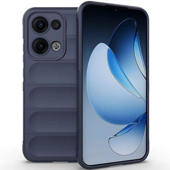 Силіконовий (TPU) чохол Deexe Terra Case для OPPO Reno 13 5G - Dark Blue