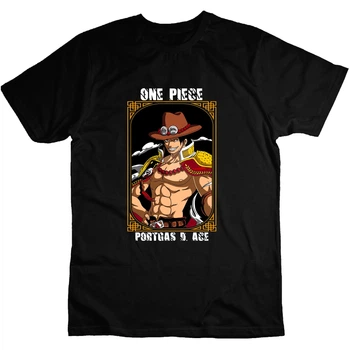 Чоловіча футболка з аніме принтом Ван Піс. One piece XS Чорна (onepieceF-00-004-XS)