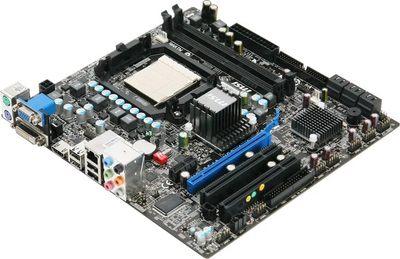 Материнская плата sAM2+, MSI 785GTM-E45 (2xDDR2, 1xPCIx16, VGA, DVI, HDMI, mATX) Б/У