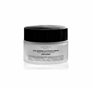 Живильний крем під очі з коноплею і комплексом вітамінів Lavril Beauty 15мл