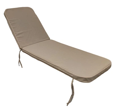 Матрац для шезлонга eGarden Mare двухсторонній акрил 195x58x6 см кавовий