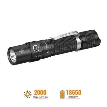 Ліхтар Sofirn SP31 V2.0 black XPL-HI V3 1200lm + акумулятор