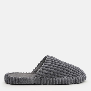 Чоловічі домашні капці з закритим носком FX shoes Лотос з підошвою Комфорт Плюс 7304-25 45 30 см Сірі (2820000021137)