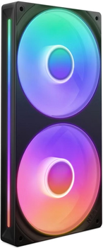 Воздушное охлаждение для ПК NZXT F240 RGB Core Fan (Single Frame) Black (RF-U24HF-B1)