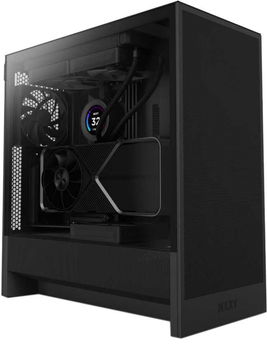 Корпус NZXT H5 Flow Compact Mid-Tower ATX Case - All Black (CC-H52FB-01)