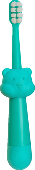 Зубная щетка детская Ci medical Ci Little Bear от 1 до 4 лет с мягкой щетинкой Зеленая (4580532546116_зеленая)
