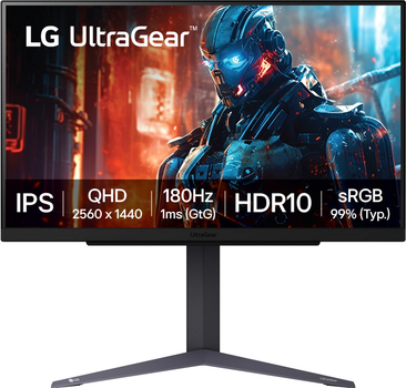 Монітор 27" LG UltraGear 27GS75Q-B