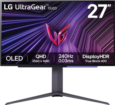 Монитор 26.5" LG UltraGear OLED 27GS95QE-B