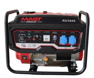 Бензиновый генератор MAST GROUP RD3600 3 кВт 49 кг