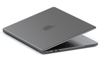 Чехол накладка для макбука Satechi Eco-Hardshell Case Dark for MacBook Air 13.6" M2-M3 (ST-MBAM2DR)