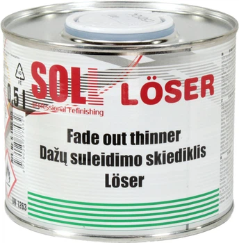 Розчинник для переходів фарби Loser (SOLL) 0,5л. S-LOS 05