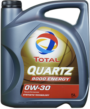 Моторное масло Total Quartz 9000 Energy 0W30 5 л (213686)