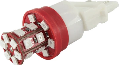 Лампочка без цоколя LED T20 P27/7W SMD красная 24-диоди 12V W2.5x16q (Futura) 74914