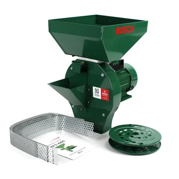 Зернодробилка + Млин Bosch BFS 4200 4.2 кВт, 230 кг/час, кормоизмельчитель для зерна и корнеплодов (З01-013)
