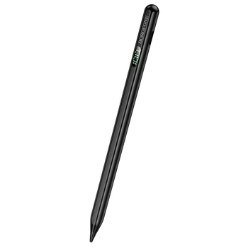Стилус BOROFONE BG100 Universal active capacitive pen with digital display Black (6941991115950)