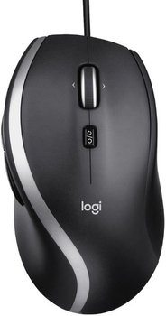 Компьютерная мышь Logitech M500s, Black, USB, оптическая, 400-4000 dpi, 7 кнопок, 1.8 м