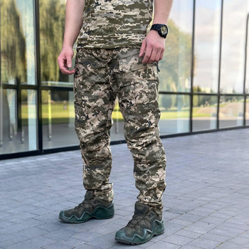 Утеплені Штани Grifon ріп-стоп на флісі піксель розмір 4XL