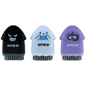 Точилка с контейнером и ластиком ассорти Kite Faces K24-365, 67588