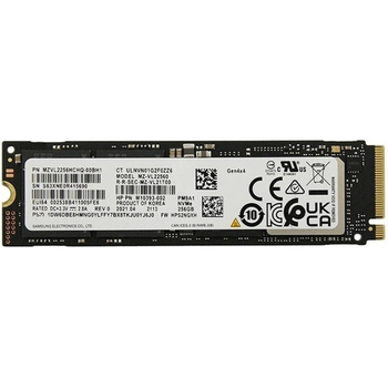 Накопитель SSD 256GB Samsung PM9A1 M.2 2280 PCIe 4.0 x4 V-NAND 3bit MLC (MZ-VL22560_OEM)