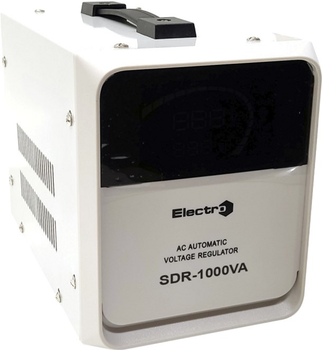 Стабілізатор напруги ElectrO SDR-1000 1 кВА Білий (SDR10ELW)