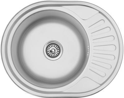 Кухонная мойка KRONER (KRP) Satin-5745 D0.6T180