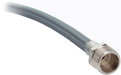 Шланг для води IGER 1/2" ЗВ PE Nylon 50 см (PENB50)
