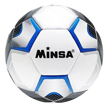 М'яч футбольний "MINSA", розмір 5 (синій) MIC (BT-FB-0351)