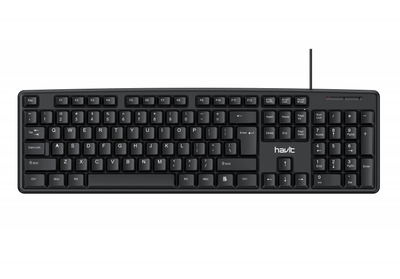 Дротова клавіатура HAVIT HV-KB271 USB Black