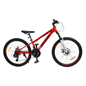 Спортивный велосипед 24 дюймов 9-14 лет Corso Genesis Красный