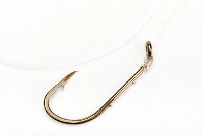 Гачки з повідцем SHIRO Baitholder Jig BN 50cm №4 10шт