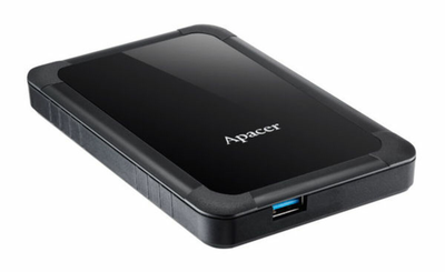Зовнішній жорсткий диск PHD External 2.5'' Apacer USB 3.1 AC532 1TB Black (AP1TBAC532B-1)