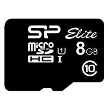 Карта пам'яті microSDHC (UHS-1) SiliconPower Elite 8Gb class 10 (SP008GBSTHBU1V10)