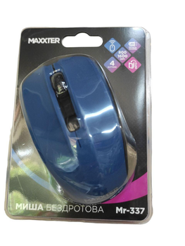 Комп'ютерна мишка бездротова 800-1600 dpi MR-337 арт. 19234 MAXXTER