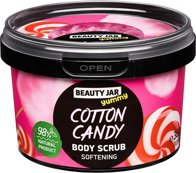 Смягчающий скраб для тела Beauty Jar Yummy Cotton Candy Body Scrub 360 г (4751030836133)