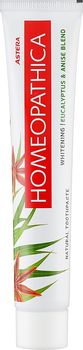Гомеопатическая зубная паста "Эвкалипт и анис" - Astera Homeopathica Whitening Eucalyptus & Anise Toothpaste 75ml (1109479-31100841)