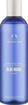 Шампунь-гель для душа BLUE MUSK - The Body Shop Blue Musk Vegan 250ml (1130086-31160508)