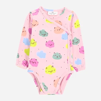 Дитяче боді для новонароджених дівчаток Coccodrillo Dream Diaries Girl Newborn WC5112601DGN-022 68 см Різнобарвне (5904986522202)